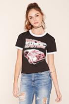 Forever21 Women's  Back To The Future Graphic Tee