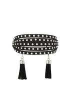 Forever21 Faux Suede Layered Bracelet