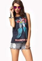 Forever21 Women's  Transformerstm Muscle Tee
