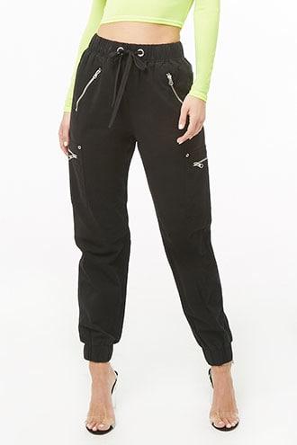 Forever21 Drawstring Utility Joggers