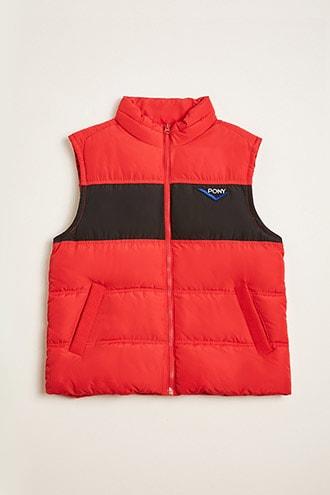Forever21 Pony Puffer Vest