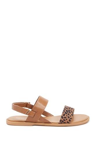 Forever21 Leopard Print Sandals