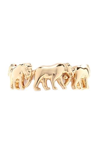 Forever21 Leopard Stretch Bracelet
