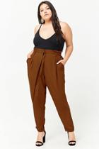 Forever21 Plus Size Paperbag-waist Pants