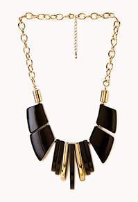 Forever21 Posh Chunky Bib Necklace