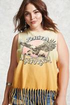 Forever21 Plus Size Fringe Muscle Tee