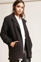 Forever21 Faux Shearling Zip-up Jacket