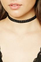 Forever21 Braided Faux Leather Choker