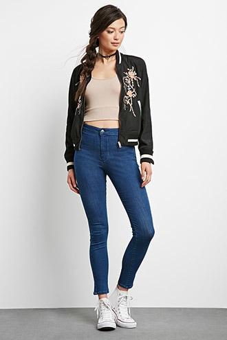Forever21 Women's  High-rise Super Skinny Jeans