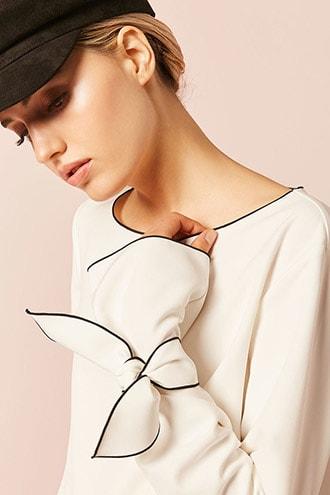 Forever21 Self-tie Boxy Top
