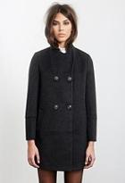 Forever21 Double-breasted A-line Coat