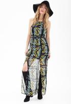 Forever21 Contemporary Tie-front Maxi Dress
