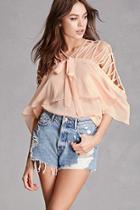 Forever21 Caged Open-shoulder Top