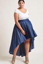 Forever21 Plus Size Chambray Skirt