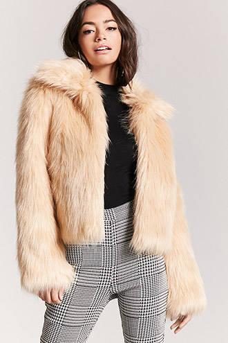 Forever21 Oversized Faux Fur Jacket