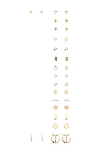 Forever21 Stars & Geo-shape Earring Set