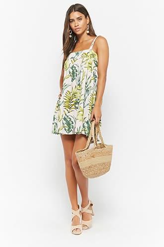 Forever21 I The Wild Tropical Print Dress