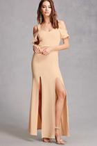 Forever21 Soieblu Open-shoulder Dress