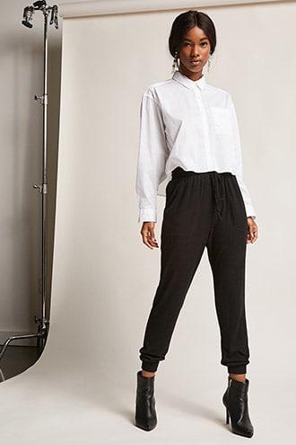 Forever21 Brushed Knit Joggers