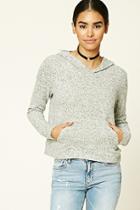 Forever21 Women's  Brushed Marled Knit Sweater
