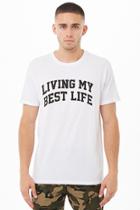 Forever21 Living My Best Life Graphic Tee