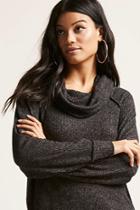 Forever21 Ribbed Cowl Neck Top