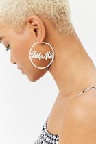 Forever21 Bite Me Hoop Earrings