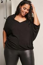 Forever21 Plus Size Ribbed Dolman Top