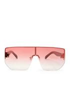 Forever21 Premium Geo Rimless Gradient Sunglasses