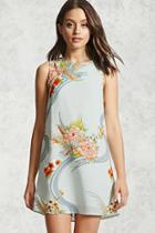 Forever21 Floral Graphic Shift Dress