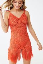 Forever21 Open Knit Mini Dress