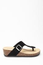 Forever21 Cork Sole Thong Sandals