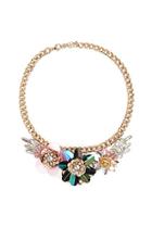 Forever21 Iridescent Flower Necklace