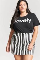 Forever21 Plus Size Lovely Graphic Tee