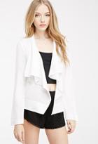 Forever21 Draped Open-front Jacket