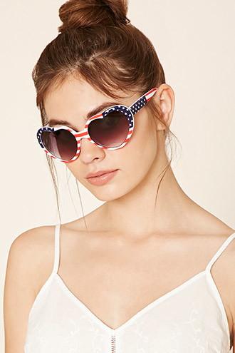 Forever21 American Heart Sunglasses