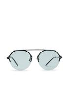 Forever21 Premium Tinted Browline Sunglasses