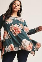 Forever21 Plus Size Floral Print Tunic