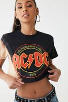 Forever21 Acdc Graphic Crop Top