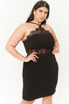 Forever21 Plus Size Lace Halter Dress