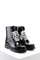 Forever21 Lace-up Chunky Boots