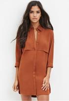 Forever21 Button-down Shirt Dress