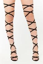 Forever21 Lace-up High Heels
