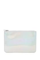 Forever21 Faux Leather Holographic Clutch