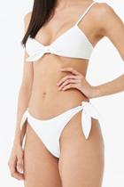 Forever21 Knotted Self-tie Side Bikini Bottoms