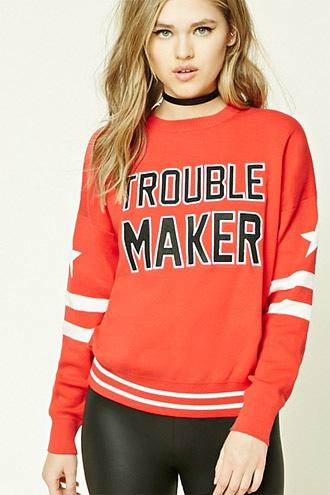 Forever21 Trouble Maker Sweater