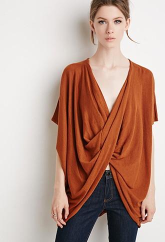 Love21 Drapey Twist-front Top
