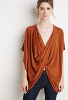 Love21 Drapey Twist-front Top