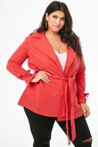 Forever21 Plus Size Collared Wrap Jacket