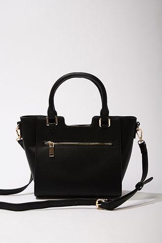 Forever21 Madison West Faux Leather Shoulder Bag